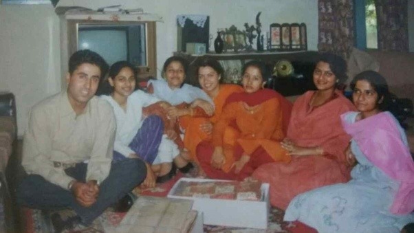 VIKRAM BATRA with family