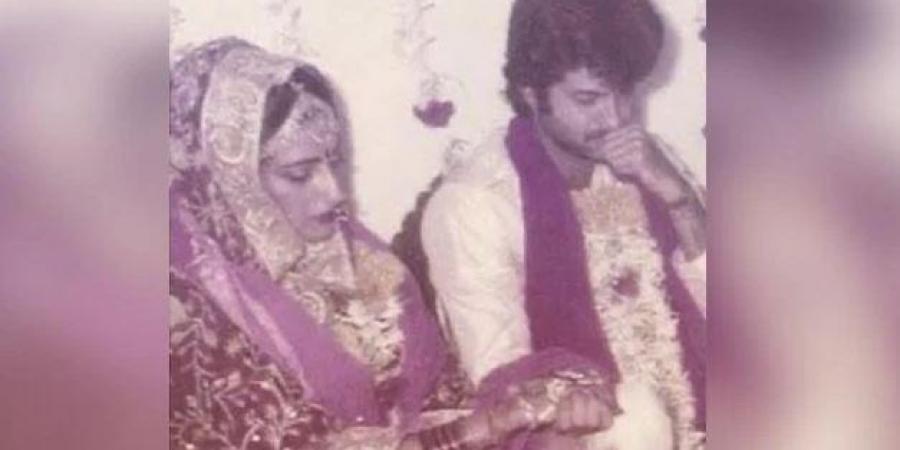 sunita kapoor young marriage pics