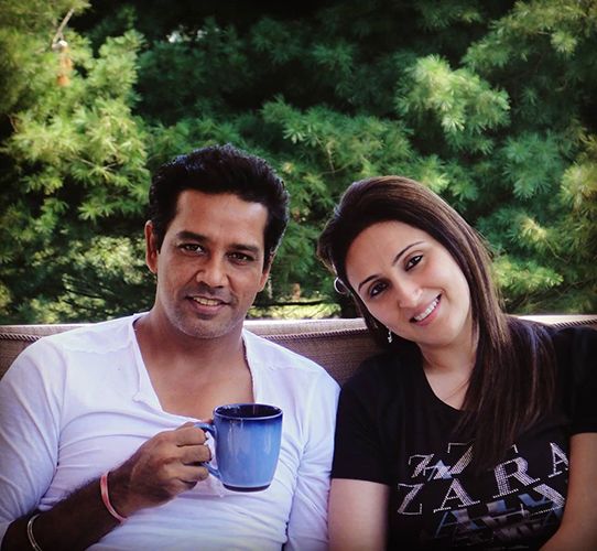 Anup Soni with Juhi Babbar