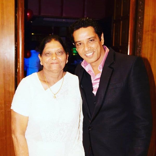 Anup Soni with his Mother