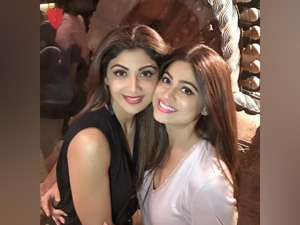 Shamita Shetty with Sister