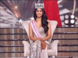 Sini Shetty from Karnataka won the title of The Femina Miss India World 2022