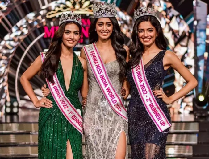 Sini Shetty from Karnataka won the title of The Femina Miss India World 2022
