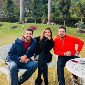 Parineeti Chopra with Brothers