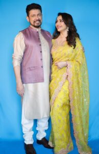 Madhuri Dixit Nene with Husband 
