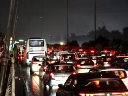 Eight-Hour Jams in Gurugram as Rains Cripple Traffic traffic jams