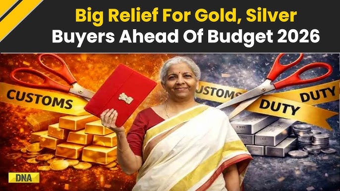 Gold, Silver Prices Crash Ahead of Budget 2026 Gold, Silver Prices Crash Ahead of Budget 2026