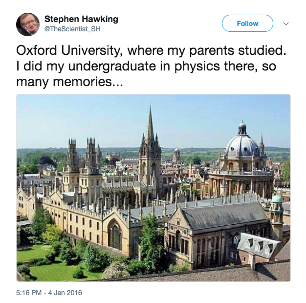 twitter Stephen Hawking Images 