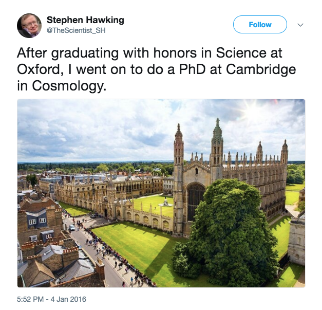twitter Stephen Hawking Images 